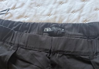 Zara Pantalón Corto/Falda Negro Talla M