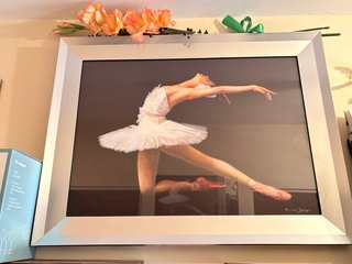 Cuadro Bailarina Danza Marco Plata
