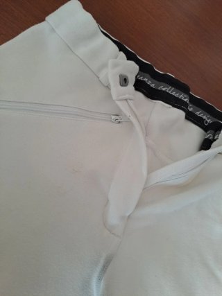 Pantalón equitación blanco niña Marca Fouganza