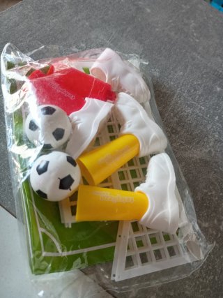 Set Telepizza Retro Figuras Fútbol