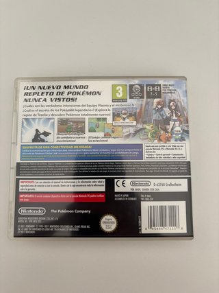 Pokémon Edición Blanca Nintendo DS Completo