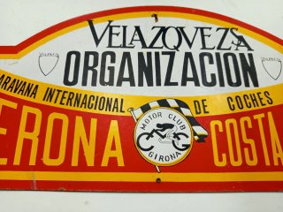 Cartel XVIII Caravana Internacional Coches