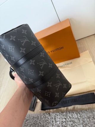 Borsa Louis Vuitton Speedy Monogram Nero Grigio