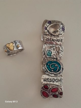 Conjunto Pulsera Elástica y Anillo