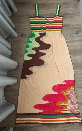 Vestido Missoni Tirantes Multicolor midi
