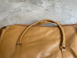 Bolso de viaje grande Adolfo Dominguez camel