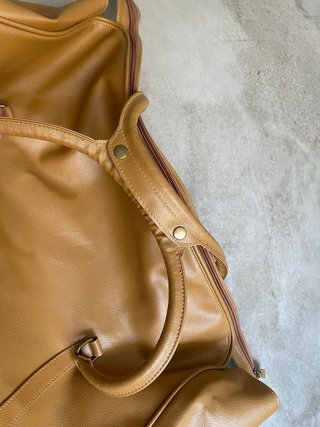 Bolso de viaje grande Adolfo Dominguez camel