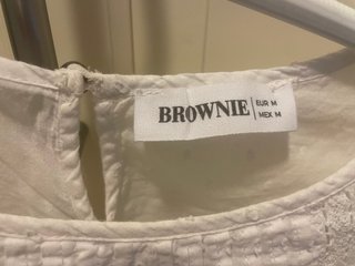 Vestido Blanco Brownie