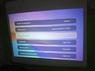 Proyector XGODY Gris Android 11.0 1+8Gb