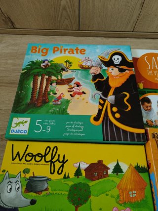 Lote 4 juegos de mesa infantiles