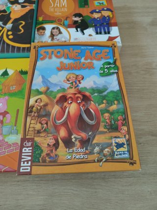 Lote 4 juegos de mesa infantiles