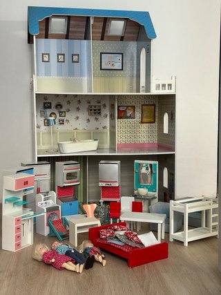 Casita Muñecas Imaginarium Amanda Family Maison