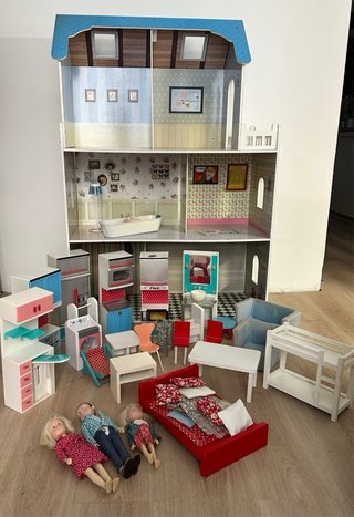 Casita Muñecas Imaginarium Amanda Family Maison