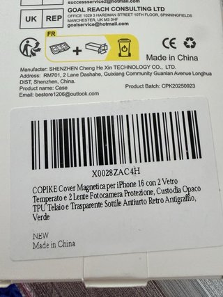 Cover trasparente per iPhone con MagSafe