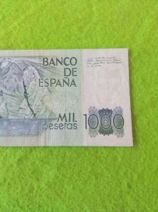 Billete 1000 pesetas Banco de España 1979