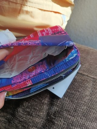 Bolso pequeño colorido estampado