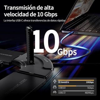 NUEVO! Adaptador 3 en 1 M.2 SATA a USB