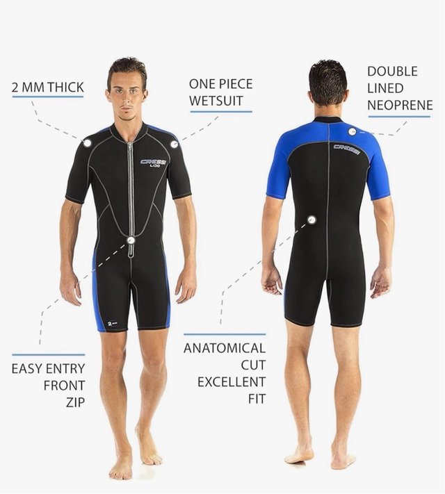 Traje Neopreno Cressi Lido 2mm Hombre XXL/6 - miniatura 6