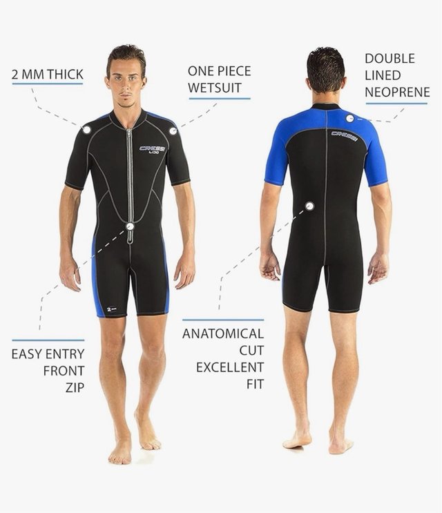 Traje Neopreno Cressi Lido 2mm Hombre XXL/6 - miniatura 7