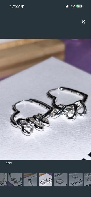 Conjunto Pandora Pulsera y Anillo Corazón