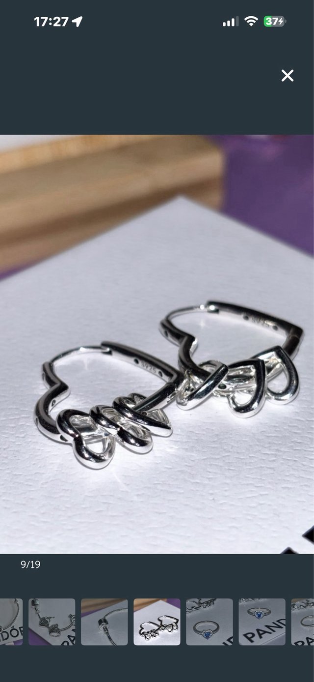 Conjunto Pandora Pulsera y Anillo Corazón