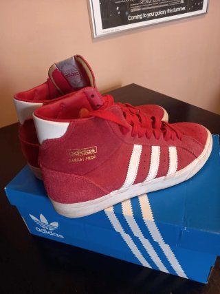Zapatillas Adidas Basket Profi Rojas