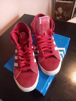 Zapatillas Adidas Basket Profi Rojas