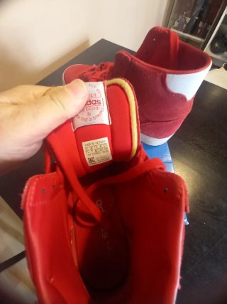 Zapatillas Adidas Basket Profi Rojas