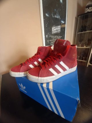 Zapatillas Adidas Basket Profi Rojas