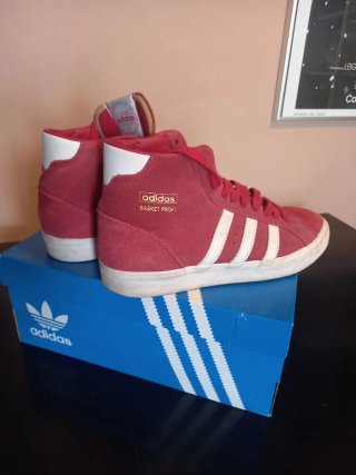 Zapatillas Adidas Basket Profi Rojas