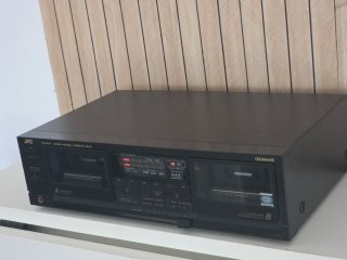 JVC TD-W444 Doble Pletina Cassette Vintage