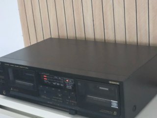 JVC TD-W444 Doble Pletina Cassette Vintage