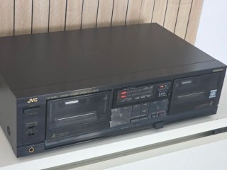 JVC TD-W444 Doble Pletina Cassette Vintage