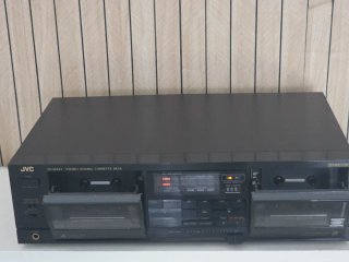 JVC TD-W444 Doble Pletina Cassette Vintage