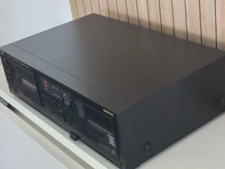 JVC TD-W444 Doble Pletina Cassette Vintage