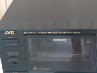 JVC TD-W444 Doble Pletina Cassette Vintage