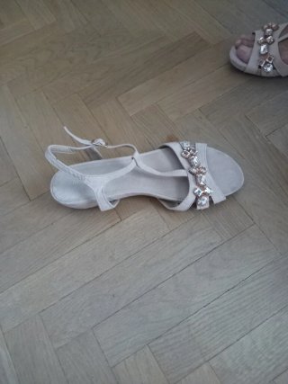 Sandalias Maripaz Talla 40 Beige