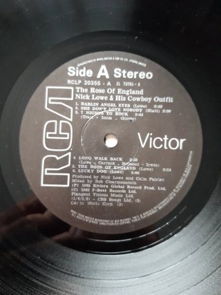 Vinilo Nick Lowe The Rose of England