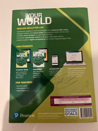 Libro ingles YOUR WORLD 2