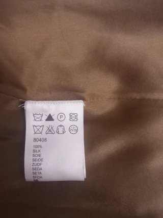 Falda L Gasa Seda Estampada