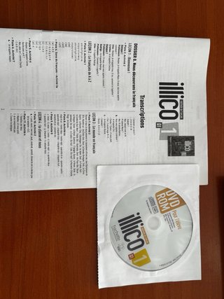 Libro Francés Illico 1 A1 + DVD (Buen estado)