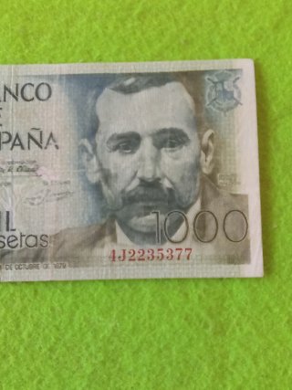 Billete 1000 pesetas España 1979