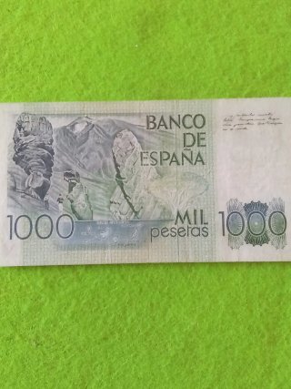 Billete 1000 pesetas España 1979