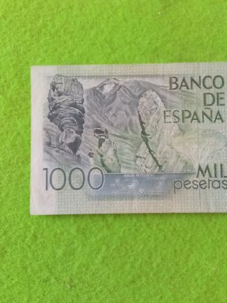 Billete 1000 pesetas España 1979