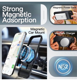 Funda iPhone Air Magnética Transparente