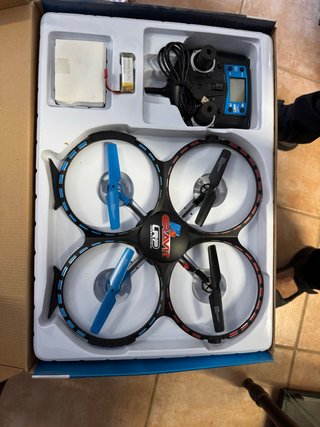 Dron Gravit Negro y Azul