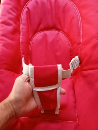 Hamaca bebé Chicco roja