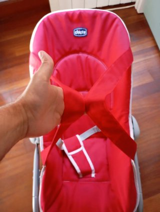Hamaca bebé Chicco roja