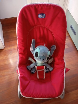 Hamaca bebé Chicco roja