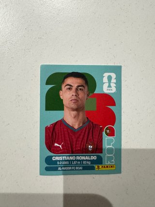 Cromo Mundial 2026 Cristiano Ronaldo